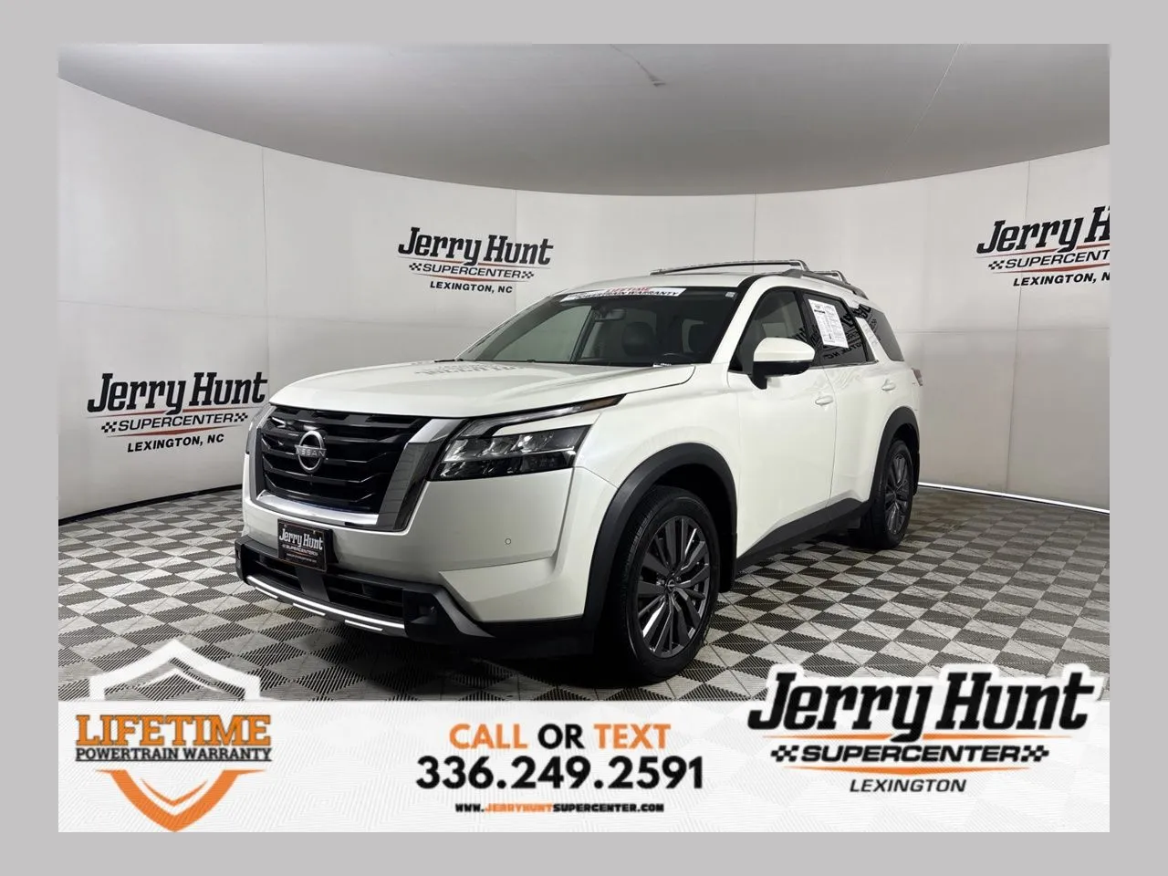 White 2023 Nissan Pathfinder SL for sale in Lexington, NC