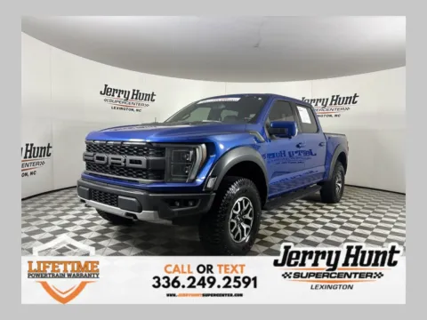 Blue 2022 Ford F-150 Raptor for sale in Lexington, NC
