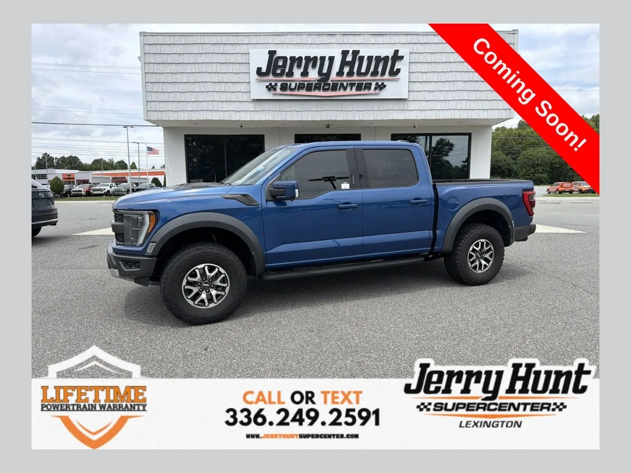 Blue 2022 Ford F-150 Raptor for sale in Lexington, NC
