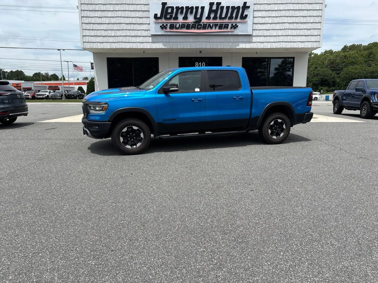 Blue 2022 Ram 1500 Rebel for sale in Lexington, NC