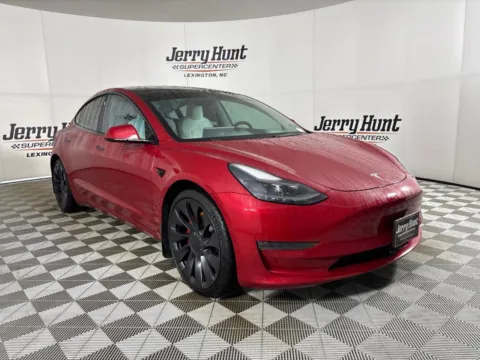 Another view of 2022 Tesla Model 3 Performance for sale in Lexington, NC at Jerry Hunt Supercenter - Lexington