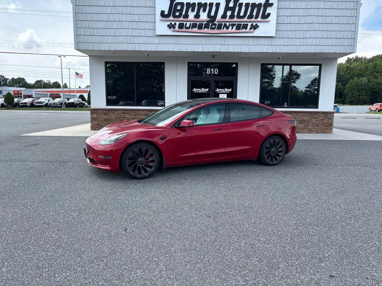 Red 2022 Tesla Model 3 Performance for sale in Lexington, NC