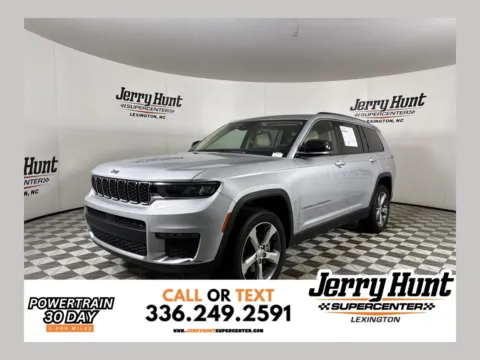 Silver 2021 Jeep Grand Cherokee L Limited for sale in Lexington, NC
