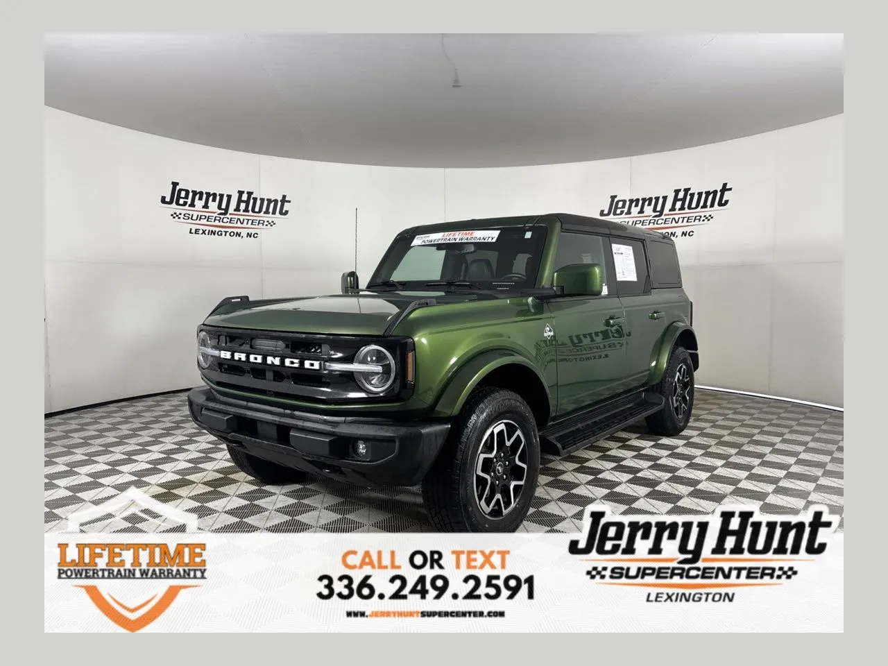 Green 2025 Ford Bronco Outer Banks for sale in Lexington, NC
