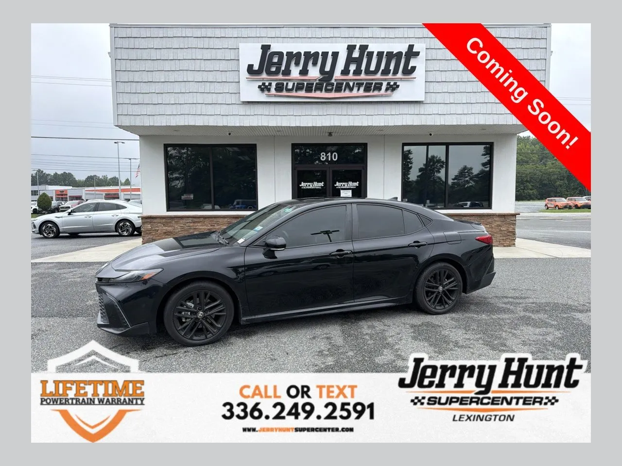 Black 2025 Toyota Camry SE for sale in Lexington, NC