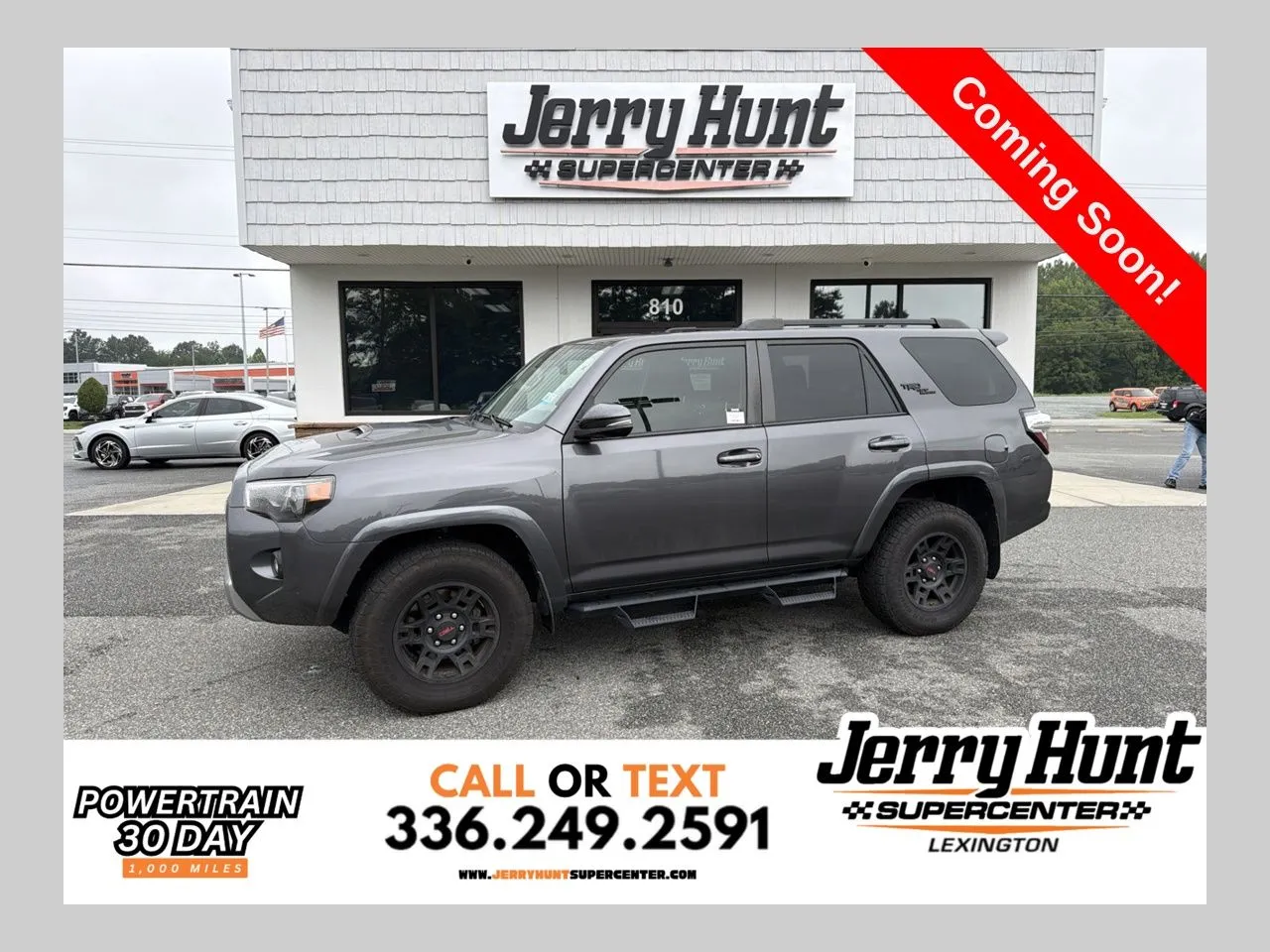 Gray 2021 Toyota 4Runner TRD Off-Road Premium for sale in Lexington, NC