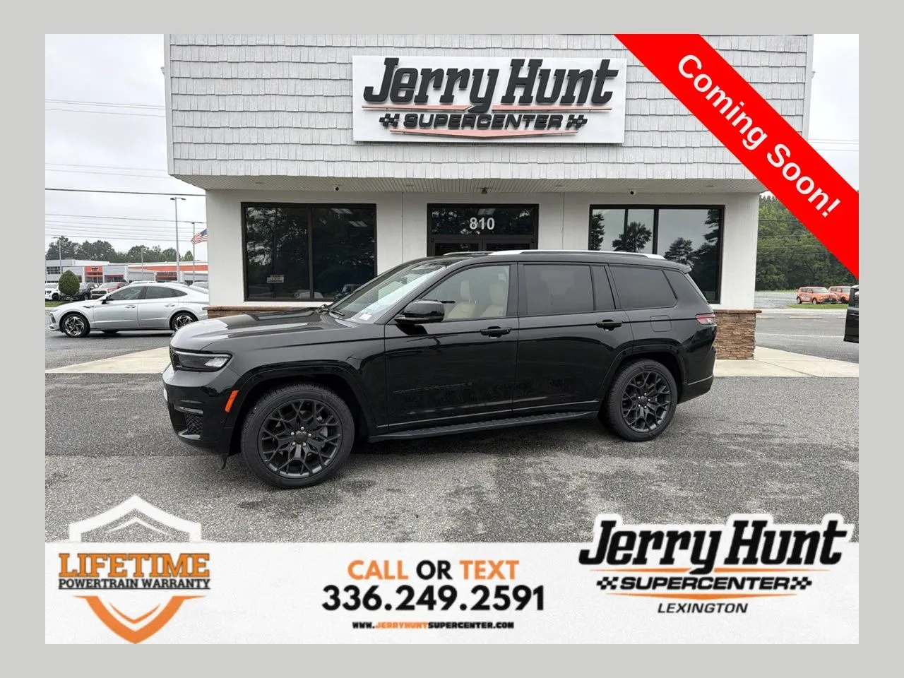 Black 2023 Jeep Grand Cherokee L Summit for sale in Lexington, NC