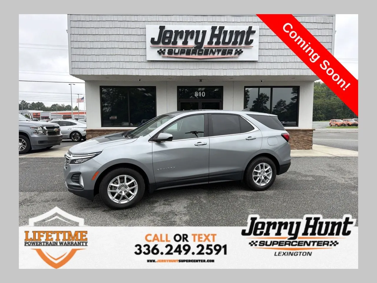 Gray 2024 Chevrolet Equinox LT for sale in Lexington, NC
