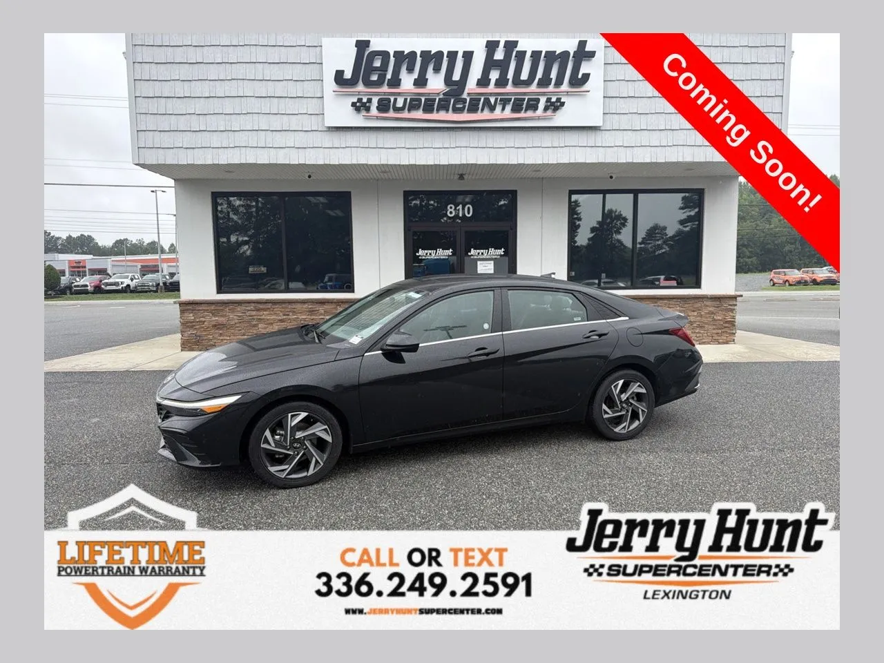 Black 2025 Hyundai Elantra SEL Convenience for sale in Lexington, NC