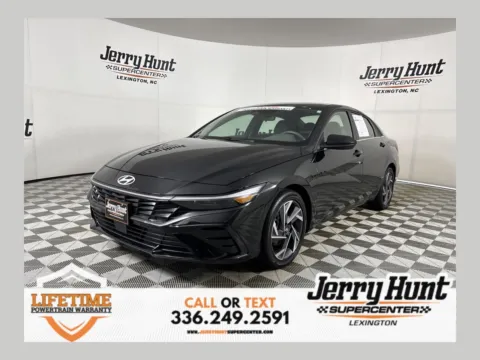 Black 2025 Hyundai Elantra SEL Convenience for sale in Lexington, NC