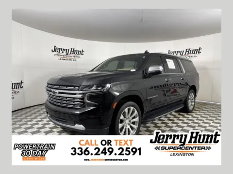 Black 2021 Chevrolet Suburban Premier for sale in Lexington, NC