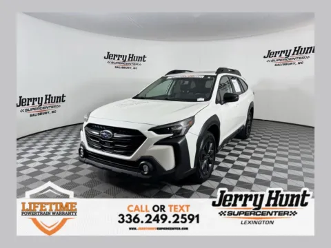 White 2025 Subaru Outback Onyx Edition for sale in Lexington, NC