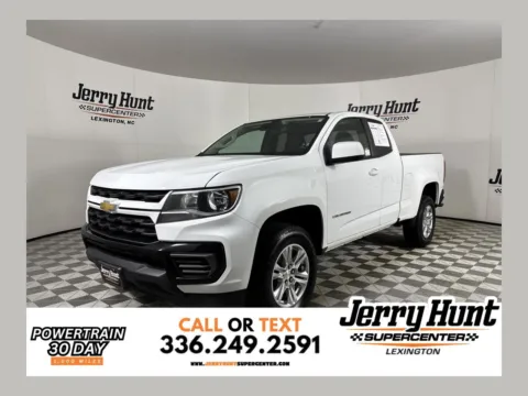 White 2021 Chevrolet Colorado LT for sale in Lexington, NC
