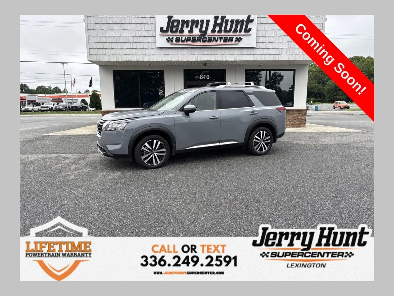 Gray 2025 Nissan Pathfinder Platinum for sale in Lexington, NC