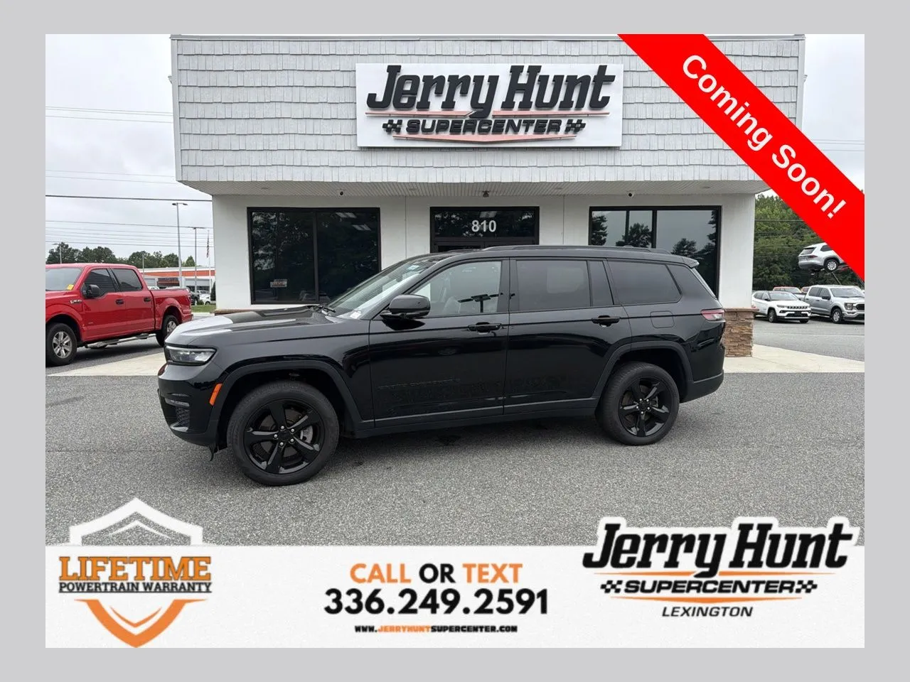 Black 2023 Jeep Grand Cherokee L Limited for sale in Lexington, NC