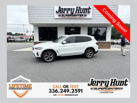 White 2023 BMW X3 xDrive30i for sale in Lexington, NC