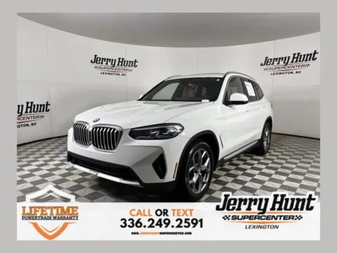 White 2023 BMW X3 xDrive30i for sale in Lexington, NC
