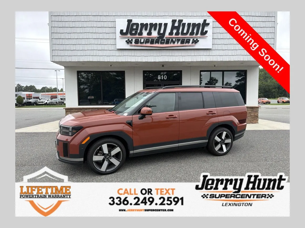 Orange 2024 Hyundai Santa Fe Limited for sale in Lexington, NC