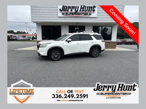 White 2024 Nissan Pathfinder SL for sale in Lexington, NC