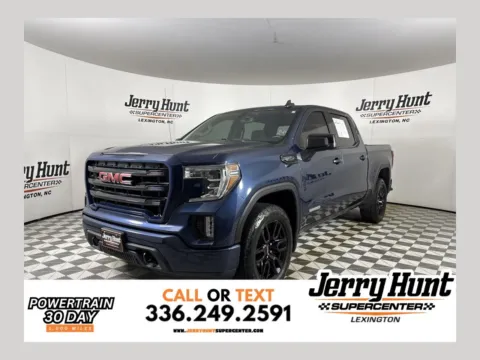 Blue 2021 GMC Sierra 1500 Elevation for sale in Lexington, NC