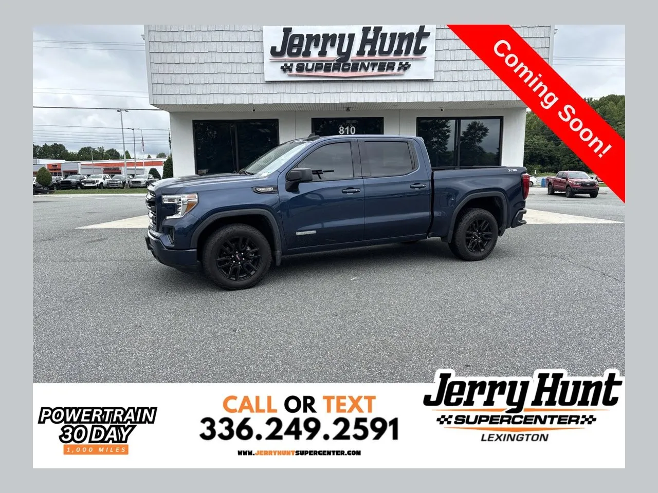 Blue 2021 GMC Sierra 1500 Elevation for sale in Lexington, NC