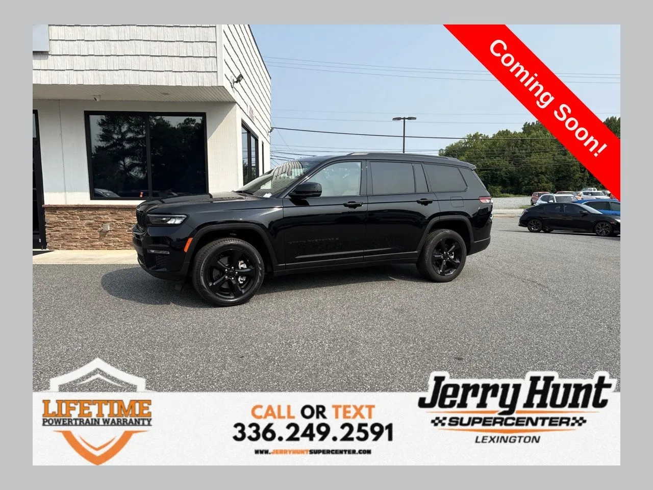 Black 2023 Jeep Grand Cherokee L Limited for sale in Lexington, NC