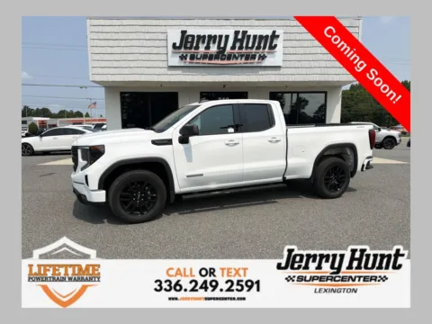 White 2023 GMC Sierra 1500 Elevation for sale in Lexington, NC