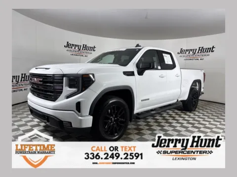 White 2023 GMC Sierra 1500 Elevation for sale in Lexington, NC