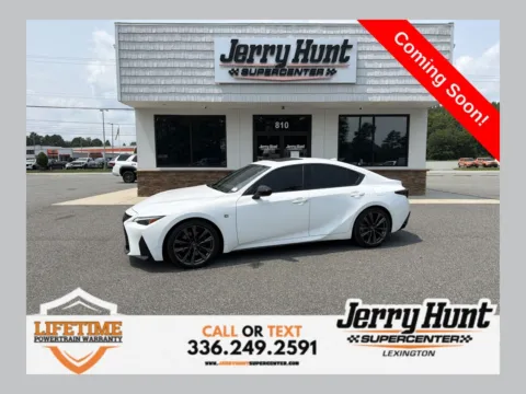 White 2025 Lexus IS 350 F SPORT for sale in Lexington, NC