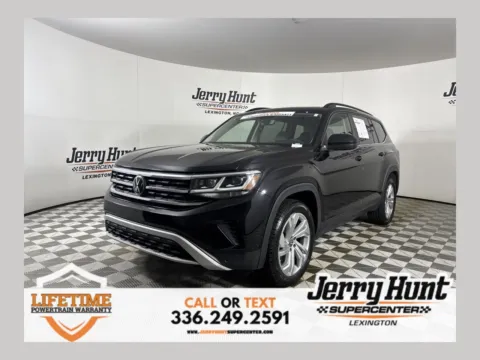 Black 2023 Volkswagen Atlas 3.6L V6 SE w/Technology for sale in Lexington, NC