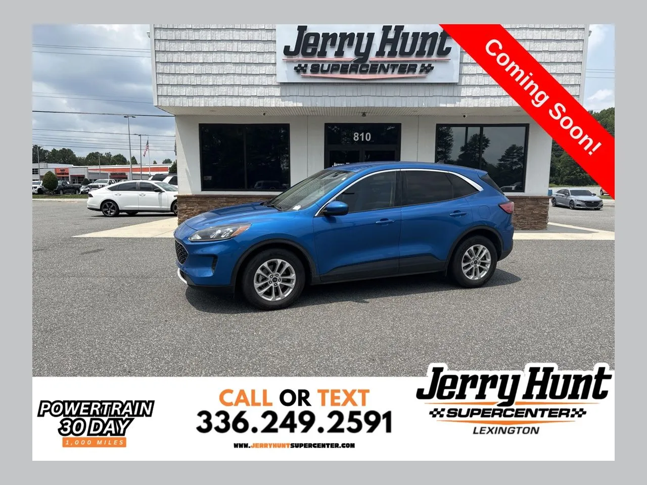 Blue 2020 Ford Escape SE for sale in Lexington, NC