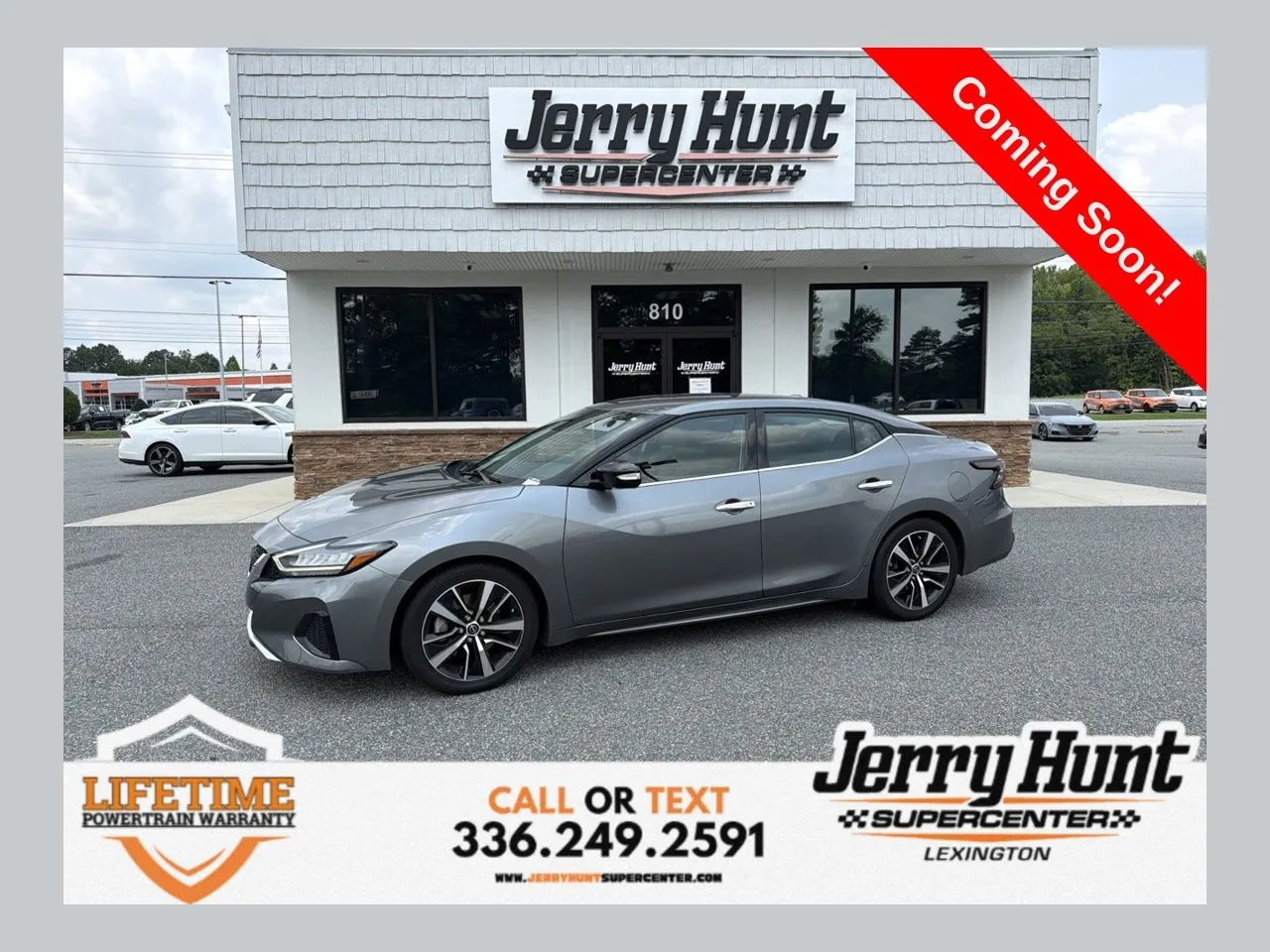 Gray 2023 Nissan Maxima SV for sale in Lexington, NC