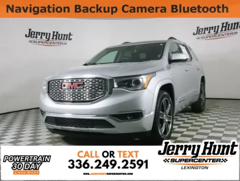 Used 2019 GMC Acadia Denali for sale in Lexington, NC at Jerry