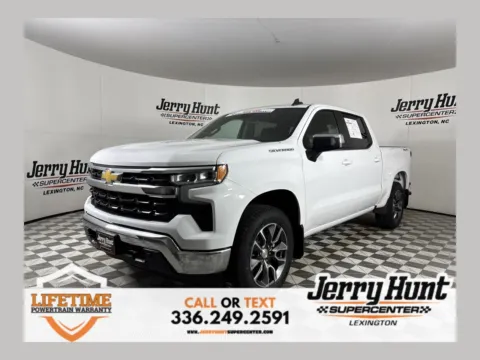 White 2023 Chevrolet Silverado 1500 LT for sale in Lexington, NC