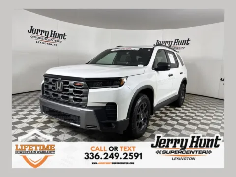 White 2026 Honda Pilot TrailSport for sale in Lexington, NC