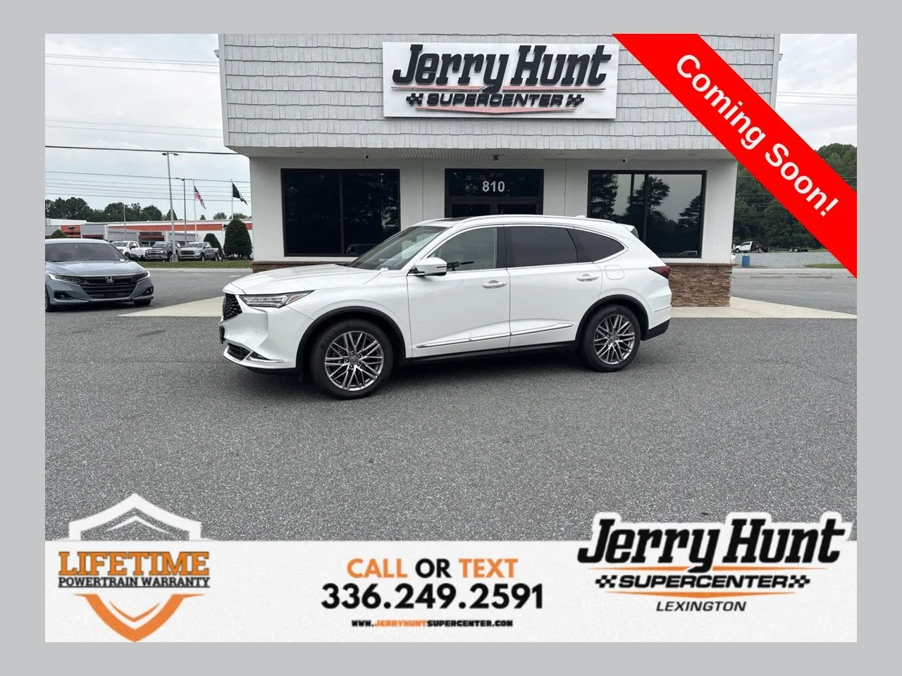 White 2023 Acura MDX Advance for sale in Lexington, NC