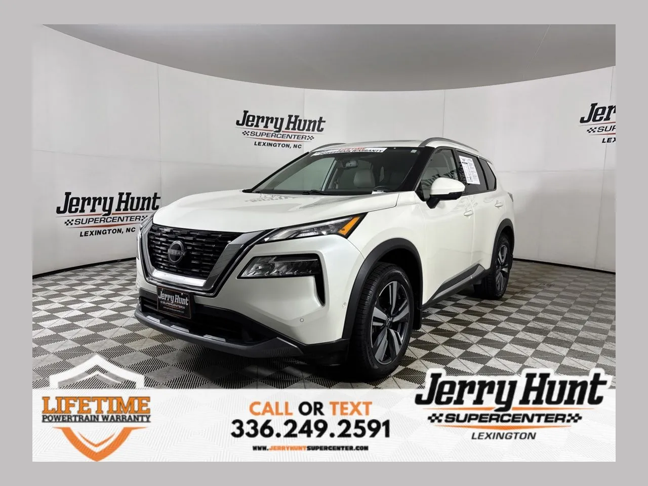 White 2023 Nissan Rogue SL for sale in Lexington, NC