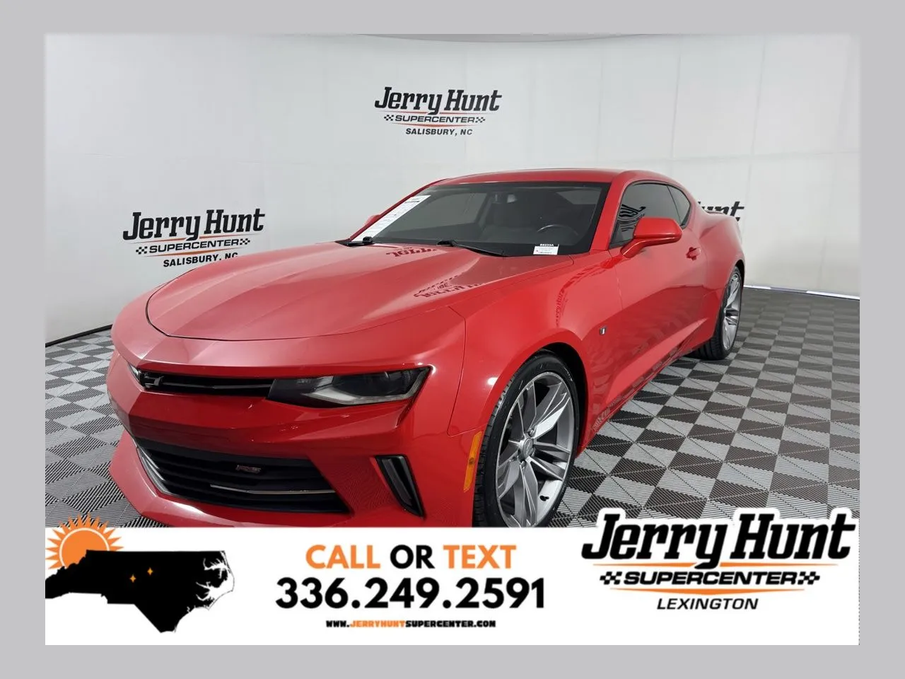 Red 2018 Chevrolet Camaro 1LT for sale in Lexington, NC