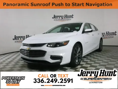 Used 2016 Chevrolet Malibu Premier for sale in Lexington, NC at