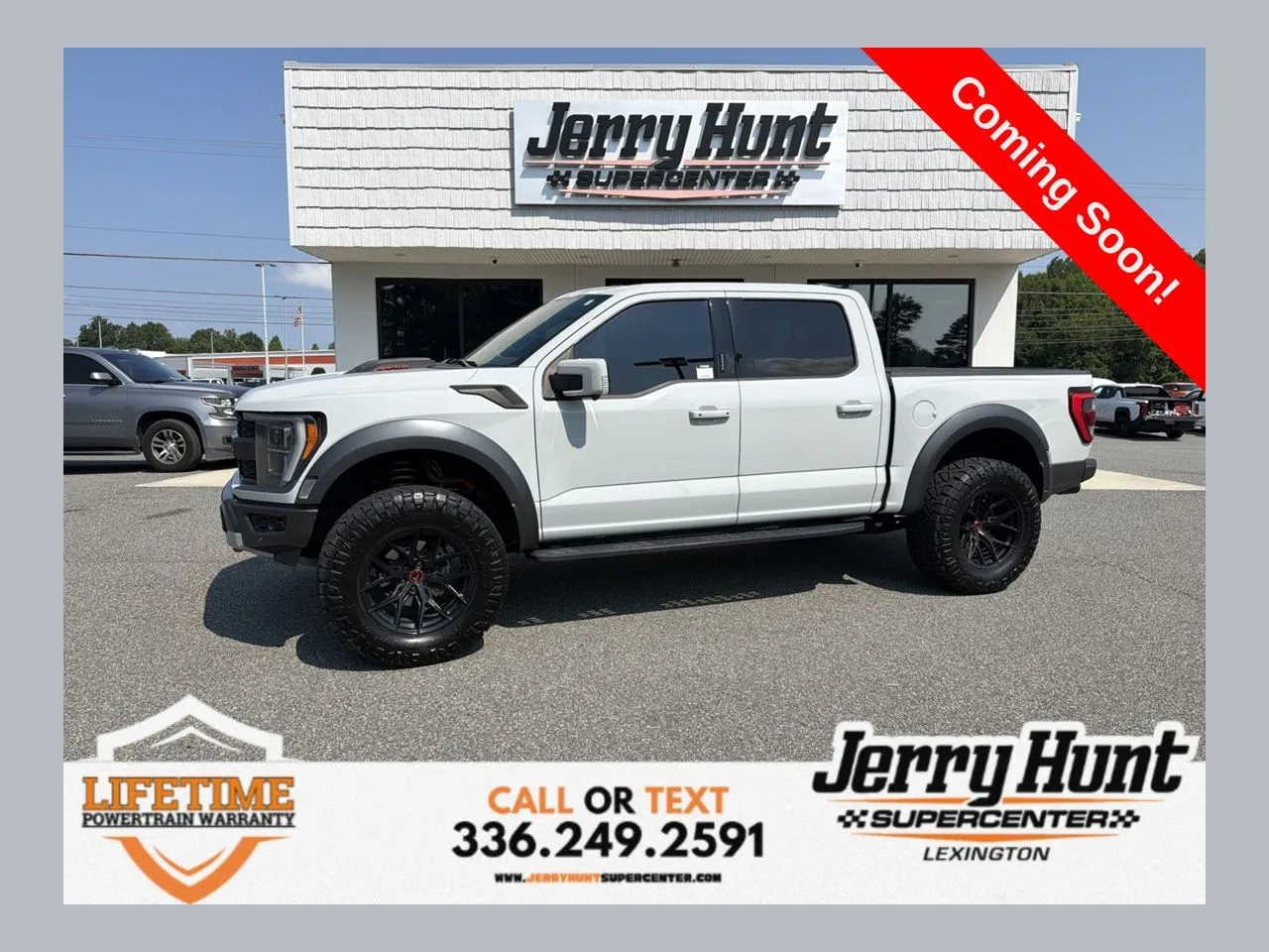 Gray 2023 Ford F-150 Raptor for sale in Lexington, NC