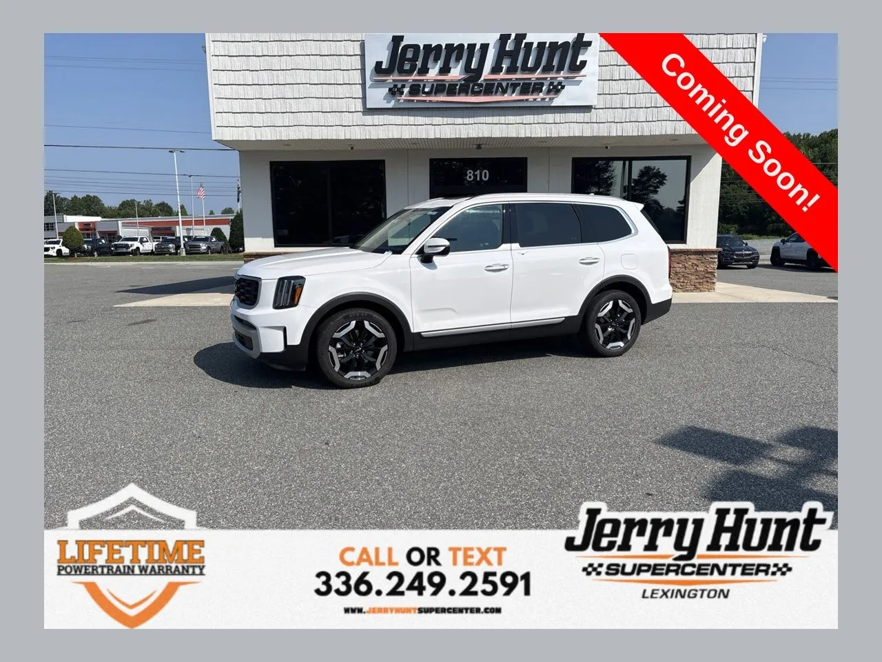 White 2025 Kia Telluride S for sale in Lexington, NC