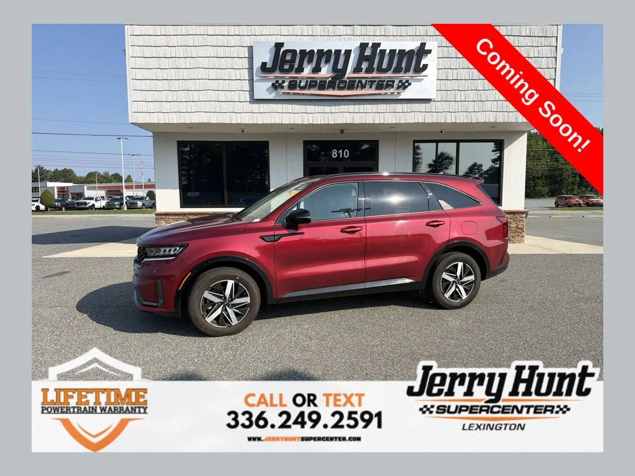 Red 2023 Kia Sorento S for sale in Lexington, NC