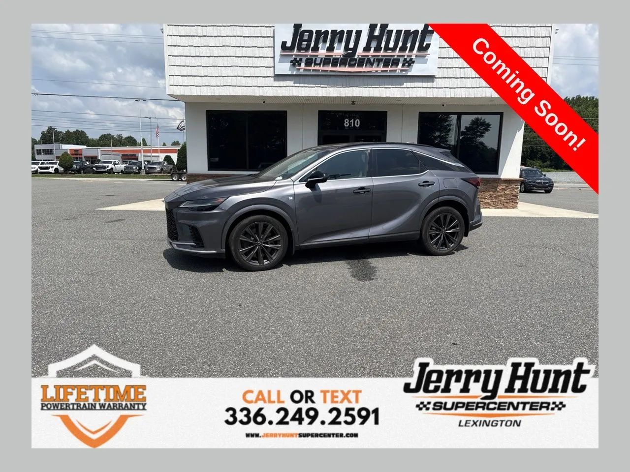 Gray 2023 Lexus RX 350 F Sport Handling for sale in Lexington, NC