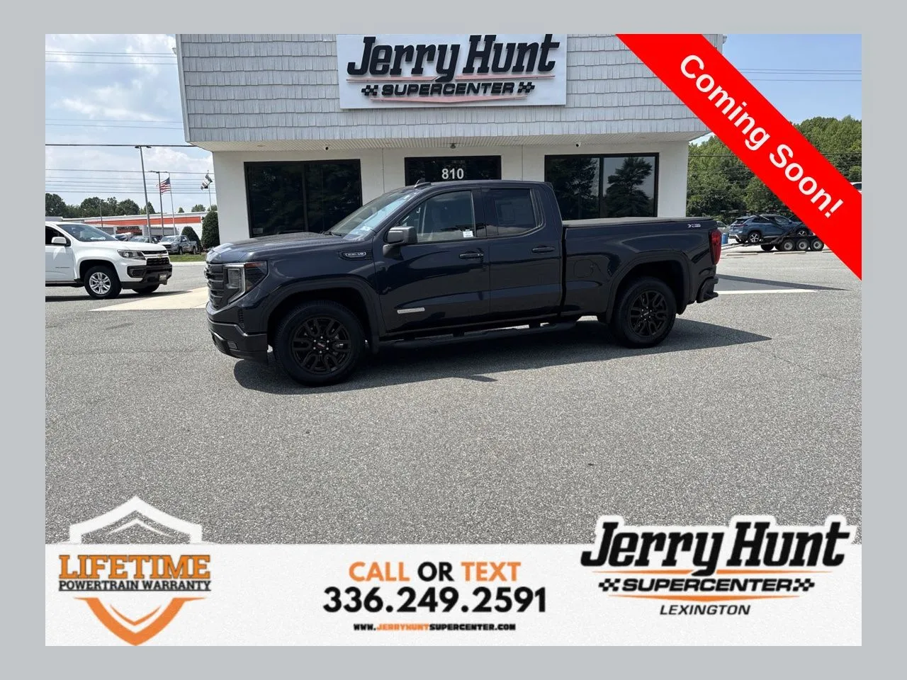 Gray 2023 GMC Sierra 1500 Elevation for sale in Lexington, NC