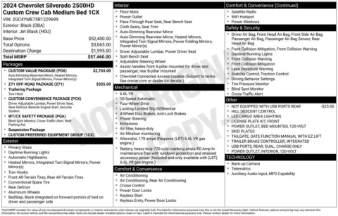 More photos of 2024 Chevrolet Silverado 2500HD Custom at Jerry Hunt Supercenter - Lexington, NC