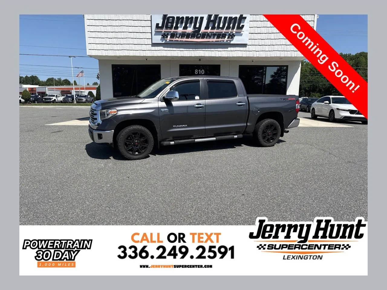 Gray 2019 Toyota Tundra Limited for sale in Lexington, NC