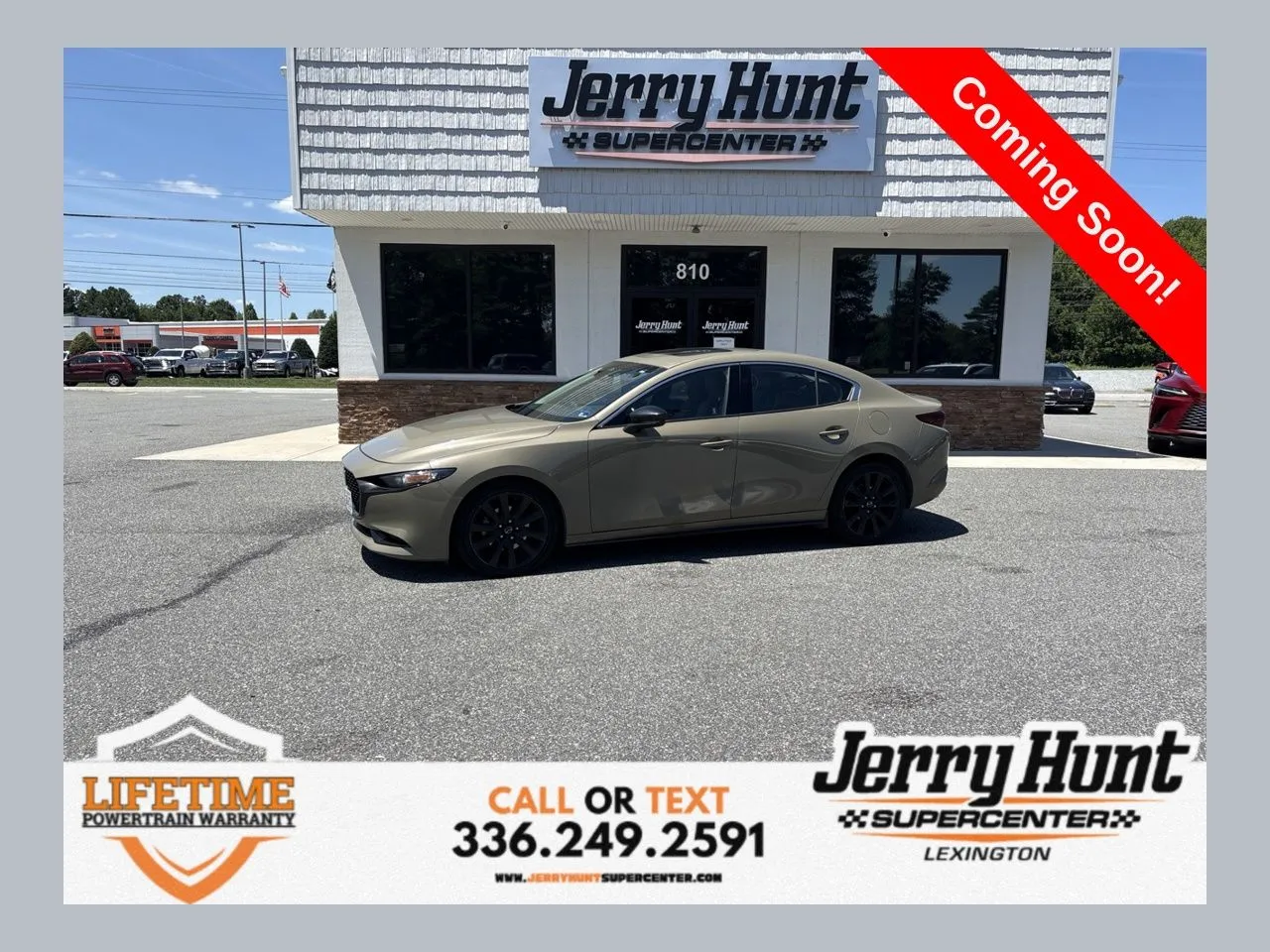 Beige 2024 Mazda Mazda3 2.5 Carbon Turbo for sale in Lexington, NC