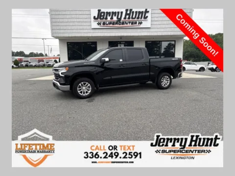 Black 2025 Chevrolet Silverado 1500 LT for sale in Lexington, NC
