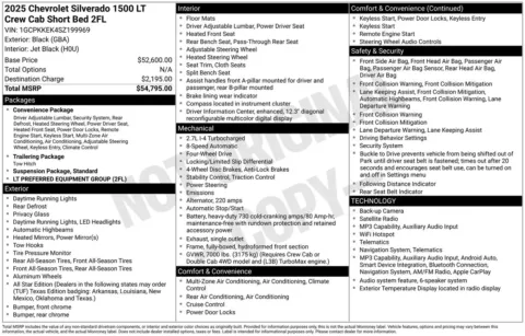 More photos of 2025 Chevrolet Silverado 1500 LT at Jerry Hunt Supercenter - Lexington, NC