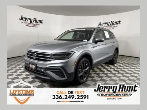 Silver 2023 Volkswagen Tiguan 2.0T SE for sale in Lexington, NC